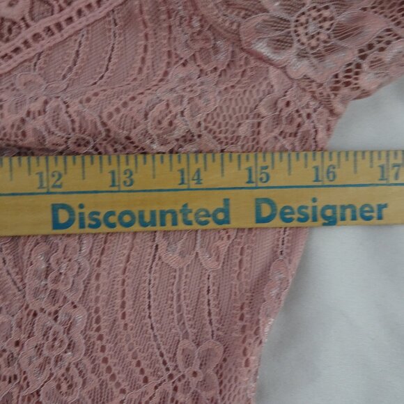 City Triangles Juniors Lace Dress Size 7 - Picture 9 of 10